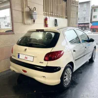 پژو ۲۰۶ بی رنگ مدل ۹۶