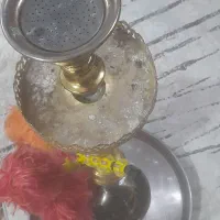 یه عدد قلیون برنجی سنگین