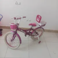 یک عدد دوچرخه صورتی رنگ دخترانه مطابق|دوچرخه، اسکیت، اسکوتر|فولادشهر, B2|دیوار