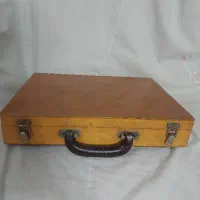 جعبه چوبی رنگ روغن