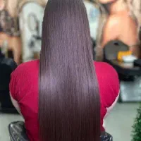 مدل کراتین پروتئین تراپی واحیای و صافی مو