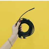 پخش دوربین مداربسته آندوسکوپی شیلنکی شیلنگی فنری