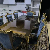 میز نهار خوری چوبی