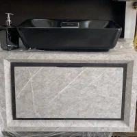 روشویی کابینتی آینه سنگ کاسه توالت فرنگی چینی کرد