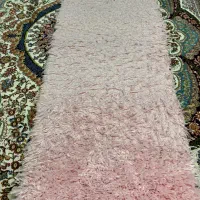 فرش شگی صورتی دومتر در ۴۸ سانت