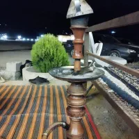 قلیان چوبی