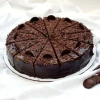 پودر کیک دبل چاکلت خانگی مهرلند