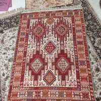 گلیم دستباف  زر  ابریشم مغان