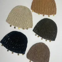 کلاه و سربند توری بافت