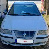 سمند سفید 87 دوگانه cng