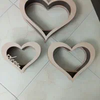 شلف دیواری قلبی