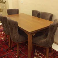 میز غذا خوری 6نفره