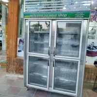 یخچال فریزر ایستاده ویترینی