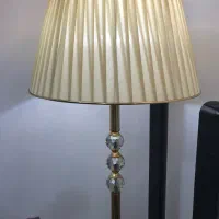آواژور ایستاده فلزی سه گوی طلایی