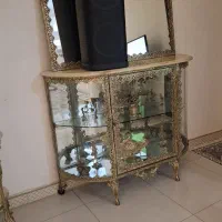 آیینه کنسول برنزی