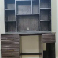 میز و کتابخانه تمام ام دی اف