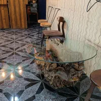 میز چوبی ریشه درخت