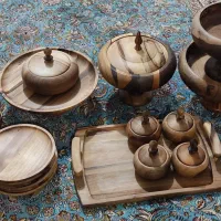 سرویس پزیرایی چوبی