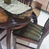 میز غذاخوری همراه صندلی