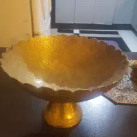 ظرف میوه خوری برنجی