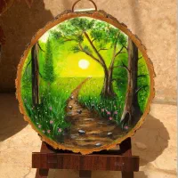 سفارش نقاشی رو‌ چوب و بوم
