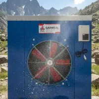 کولر آبی سلولزی صنعتی فن آکسیال