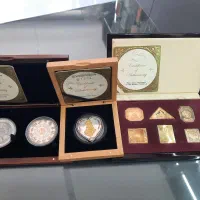 سکه کلکسیونی نقره وطلا