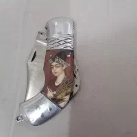 چاقو 20 دنده و تسبیح نقره کوب