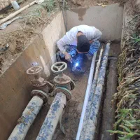 خدمات جوشکاری و لوله کشی در محل پذیرفته میشود