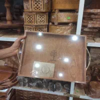 سینی و رایزر چوبی