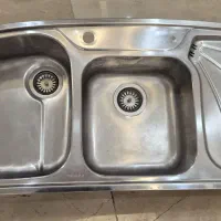 سینک توکار دو لگن اخوان