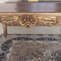 میز و عسلی جلو مبلی تمام چوب