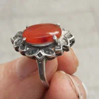 انگشتر نقره زنانه