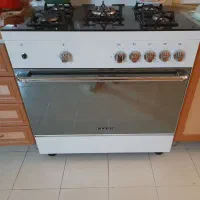 اجاق گاز ۵شعله صفحه شیشه‌ای