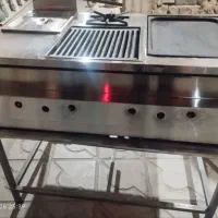 گاز صنعتی گریل دار فست فود