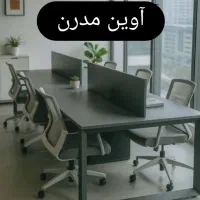 میز کارگروهی مدرن کانتر مدرن صندلی