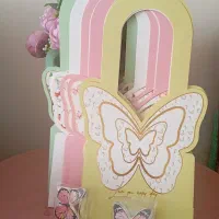 کادو هدیه طرح پروانه ای