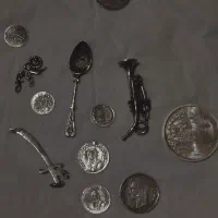 سکه مدال قاشق نقره