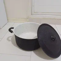 قابلمه تفلون بزرگ،با روکش گرانیتی. نو