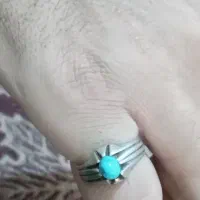 انگشتر فیروزه مردانه اصل نیشابور
