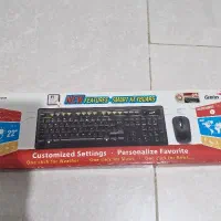 کیبورد و ماوس بی سیم SlimStar 8005