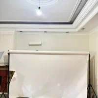 پرده عکاسی سفید سایز بزرگ