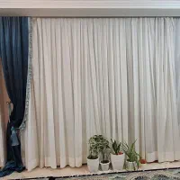 پرده تور و دستک