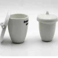 بوته چینی اصلی ذوب طلا.مس.نقره اصل