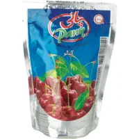 آبمیوه آلبالو پاکتی فقط دانه ای 15 تومان