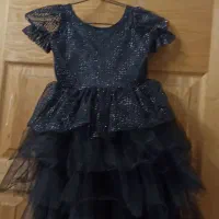 دخترانه گیپور اکلیلی عروسکی