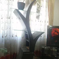 حراج گل وگلدان وپایه دکوری چوبی