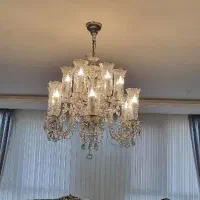 لوستر کریستال اصل چک