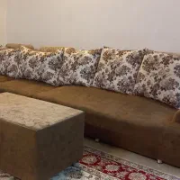 مبل قهوه ای ۸ نفره