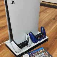 دستگاه Ps5 فت فول تجهیزات دو دسته